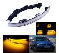 Per VW Golf MK VII MK7 Luce Freccia Specchietto Retrovisore LED Indicator