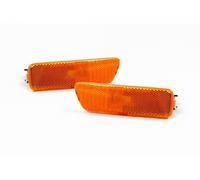 Per VW Golf MK4 Arancione Indicatori Luci Targa Laterali Set Coppia Parafango