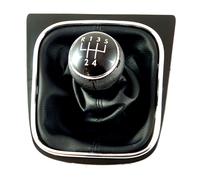 per VW CADDY 04-09 EOS 06-12 POMELLO DEL CAMBIO MANUALE CUFFIA 5 MARCE CROMATO