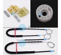Per VW Golf V 2/3 Porte Set Riparazione Alzacristalli Flessibile Freno Ant. Dx