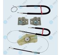 Per VW Golf V Set Riparazione Alzacristalli Finestra Flessibile Freno Ant. Dx