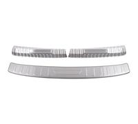 Per VW ID.3 2019-2023 Accessori Auto Piastra Paraurti Posteriore Interna Esterna In Acciaio Inossidabile Protezione Protezione Copertura(Argento)