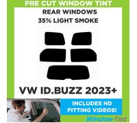 Per VW ID.BUZZ 2023+ Pellicola Fumè Chiaro Posteriore Pre Tagliata 35%