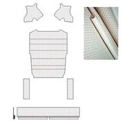 Per VW Maggiolino 1300-1303 Headliner perforato colore crema vestibilità perf...