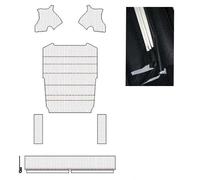 Per VW Maggiolino 1300-1303 Headliner traforato colore nero vestibilità perfetta