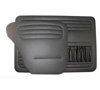 Per VW OLD BEETLE BUG KAFER 1200 Set Di Pannelli Della Porta Neri 1958 - 1964