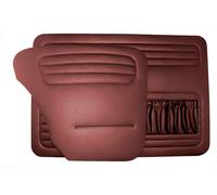 PER VW OLD BEETLE BUG KAFER 1300 SET PANNELLO PORTA BORDEAUX 1965-1966