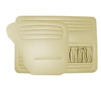 Per VW OLD BEETLE BUG KAFER 1300 SET PANNELLO PORTA CREMA 1965-1966