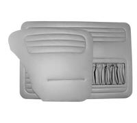PER VW OLD BEETLE BUG KAFER 1300 SET PANNELLO PORTA GRIGIO 1965-1966