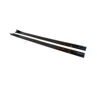 Per VW Parafanghi Laterali Auto Fender Splitterer Spoiler Universal(Nero lucido 2)