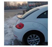 Per VW Per Beetle 2013-2016 Kit Spoiler Posteriore ABS Accessori Esterni Per Tuning Cofano Posteriore Per Auto Alette In Carbonio Nero Spoiler Posteriore(White with black)