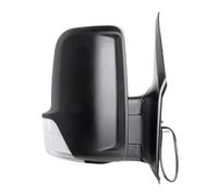 PER VW PER CRAFTER 2006-2013 A9068106016 A9068106116 Nero Esterno Sinistro Lato Destro Copertura Specchietto Retrovisore(L)