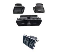 Per VW Per G&olf Per R36 Anteriore Sinistro Destro Centrale Posteriore Bocchetta Aria Condizionata Cruscotto OEM:3AD819203E 3AD819203A Bocchetta Aria Condizionata(Piano Black D 4pcs)