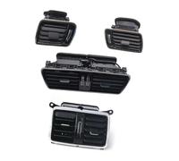 Per VW Per G&olf Per R36 Anteriore Sinistro Destro Centrale Posteriore Bocchetta Aria Condizionata Cruscotto OEM:3AD819203E 3AD819203A Bocchette Aria Cruscotto(Piano Black A 4pcs)