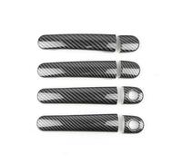Per VW Per Golf 4 Per Jetta Per Bora Per Rabbit Per Passat Copri Maniglie Esterne Per Porte Auto Accessori Decorativi Maniglia Apriporta Auto(Carbon Texture A)