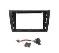 Per VW Per Golf 6 2008-2016 Kit Montaggio Pannello Stereo Auto 2 DIN Da 9 Pollici Con Cornice Lettore DVD Audio Cruscotto Radio MENSUNUBNM(Frame With Cable)