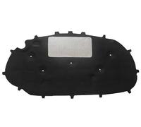 Per VW Per Golf 6 GTI cofano auto cuscinetto isolamento acustico motore copertura in cotone tappetino termico Tampone fonoassorbente motore(A piece of aluminum)