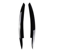Per VW Per Golf 6 MK6 2008 2009 2010 2011 2012 2 Pezzi Palpebre Fari Lampada Sopracciglio Coprifaro Sopracciglio(Black)