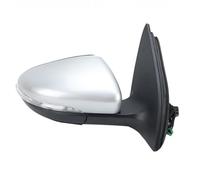 Per VW Per Golf 6 MK6 2008-2013 Gruppo Specchietto Laterale A Pin Con Indicatore Di Direzione E Ripiegamento Manuale(1pc right Silver)