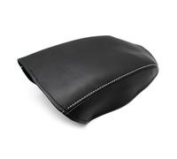 Per VW Per Golf 7 MK7 2014-2016 Rivestimento Microfibra Con 1 Linea Interna Rossa Bianca Protettivo Per Bracciolo Centrale Coperchi braccioli(A white line)