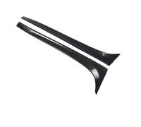 Per VW Per Golf 7 MK7 GTD R 2014-2018 2PCS Auto Lunotto Posteriore Spoiler Ala Laterale Spoiler Ala Laterale Ricambi Auto Canard Splitter Alettone Posteriore(Shiny black)