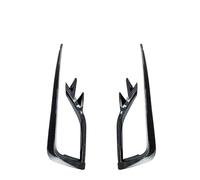 Per VW Per Golf 7 MK7 MK7.5 VII 2017-2019 Facelift Griglia Fendinebbia Paraurti Anteriore Modanatura A Lama Antivento Canard A Lama Antivento IENQBVL(Carbon Look)