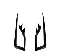 Per VW Per Golf 7 MK7 MK7.5 VII 2017-2019 Facelift Griglia Fendinebbia Paraurti Anteriore Modanatura A Lama Antivento Canard A Lama Antivento IENQBVL(Black)