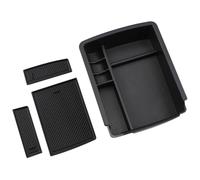 Per VW Per Golf 7 Mk7 VII 5G GT IR 2013-2019 Bracciolo Vano Portaoggetti Vassoio Organizer Custodia Accessori Interni Coperchi Braccioli Auto(Silicone Mat)