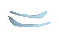 Per VW Per Golf 8 MK8 Per GTI 2021 2022 2023 2024 Cornice Copertura Protettiva Fendinebbia Anteriori Indicatore Palpebra Spoiler Kit Carrozzeria Anteriore Alette Spoiler Paraurti(Bianco)