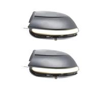 Per VW Per Golf MK6 Per Golf Per G-TI 6 R20 Per Touran Specchietto Retrovisore Indicatori Direzione Una Coppia Auto Indicatori Direzione Parti Ricambio indicatori direzione(Yellow and white)