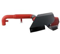 Per VW Per Golf Per MK5 Per GTI Per Golf Per MK6 R Per Scirocco R Per Passat Kit Tubo Aspirazione Aria Automatico Tubo Aspirazione Dell'aria Fredda(Red)