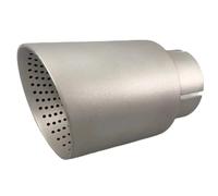 Per VW Per GTI MK7 Per Golf 7 304 Acciaio Inox Opaco Universale Per Auto Di Scarico Punta Ugello Singolo Tubo Marmitta 1 pezzo Scarico Punta Coda