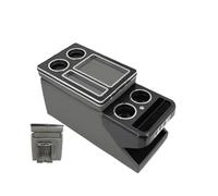 PER VW Per ID. BUZZ 2022 2023 + Set Di Box Per Ringhiere Anteriori Di Fila Bracciolo Centrale Per Auto Aziendale Mobile(B gray)