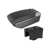 Per VW Per Jetta Modifica Della Console Centrale Bracciolo Dell'auto Con Vano Portaoggetti A Doppio Strato Auto Console Centrale(B3 white line NOUSB)
