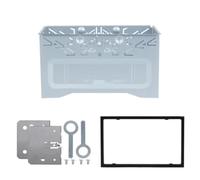 Per VW Per Jetta Per Golf Per Bora Per Polo MK3 MK4 Radio Stereo Car | Montaggio Adattatore Autoradio Kit 2 Din Car Stereo Hardware Cruscotto Cornice(Complete set)