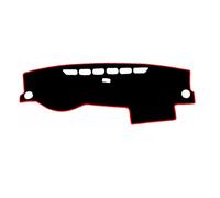 Per VW Per Jetta Per MK6 2011-2018 Cruscotto Copertura Zerbino Pad Tenda Da Sole Strumento Tappeto Cruscotto Tappetino(Red Edge)