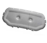 per VW per Jetta VS7 per VW 2020-2023 Tappetino Isolante Termico e Acustico per Cofano Motore per Auto Tappetino Isolante Termico e Acustico in Cotone per Interni Motore (Foglio di Alluminio Nero 1)