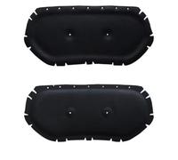Per VW Per JETTA VS8 Imbottitura Isolamento Acustico Motore Cofano | Isolante Anteriore Tappetino Tappetino per isolamento termico della copertura Cotone 2025 Anteriore(Black)