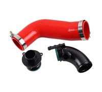 Per VW Per MK7 GTI R Per A3 8V S3 S1 TT Per Leon Per EA888 Gen3 1.8T 2.0T Turbo Ingresso Aggiornamento Tubi Turbocompressore Tubo Aspirazione Set Tubo aspirazione aria auto(Red)