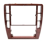 Per VW Per Passat B5 2001-2005 3B0858069 Cornice Decorativa Centrale Del Cruscotto, Cornice Della Console Mascherine telaio per veicoli(Peach Wood)