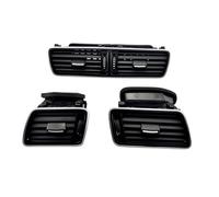 Per VW Per Passat B6 B7 CC R36 LHD 3AD819728A 3AD819701A Bocchetta Di Uscita Dell'aria Condizionata Console Centrale Anteriore Griglia Sfiato Aria Condizionata(Set of 3pcs)