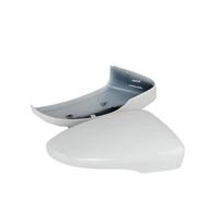 Per VW Per Passat B7 Per Jetta Mk6 6 GLi Scirocco Per Beetle Per EOS Coppia Copri Specchietto Retrovisore Laterale Guscio Trim 3C8857537 3C8857538 HETEVSCCK(Arctic White)