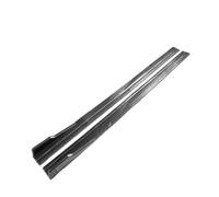 Per VW Per Passat B8 Per Magotan 2M/2.18M Minigonne Laterali Universali Estensione Rocker Splitter Diffusore Alette Auto Minigonne Laterali(Carbonfiber 2m)