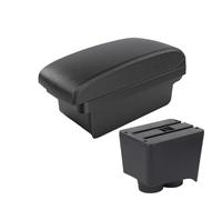 Per VW Per Polo 2002 2003 2004 2005 2006 2007 2008 2009 Accessori Scatola Di Immagazzinaggio Bracciolo Auto Vano portaoggetti nel bracciolo(A2 linea nera SENZA USB)