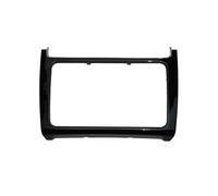 Per VW Per Polo 2014 2015 2016 2017 Cornice Di Ricambio Per Cruscotto Mascherina Radio E Audio OOPUHKSY(Piano black)