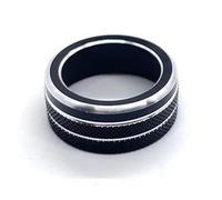 Per VW Per Polo GTI Per Golf 4 5 6 7 8 2018 2019 2021 2022 Specchietto Retrovisore Manopola Regolazione Coperchio Pulsante Interruttori dell'aria condizionata(Nero)