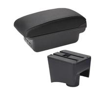 Per VW Per POLO Mk5 6R 2012-2018 Bracciolo For Auto Scatola Portaoggetti For Parti Interne Accessori USB(B2 Black line 3USB)