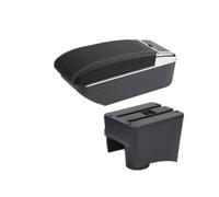 Per VW Per Polo Mk5 6R Per Vento 2010-2016 2017 2018 Scatola Portaoggetti Centrale Per Bracciolo Auto Scatola Bracciolo(B white line NO USB)