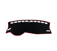 Per VW Per POLO MK6 2018 2019 2020 Cruscotto Dell'automobile Della Copertura Zerbino Pad Tenda Da Sole Strumento Di Protezione Tappeto Accessori Cruscotto Tappetino(Rosso)