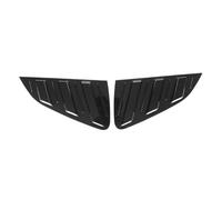 Per VW Per Polo MK6 2019-2023 Parabrezza Posteriore Copertura Otturatore Pannello Laterale URA Feritoia Finestrino tenda parasole finestra(Nero lucido)